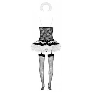 Costum Obsessive Housemaid Negru L-XL Thumb 3