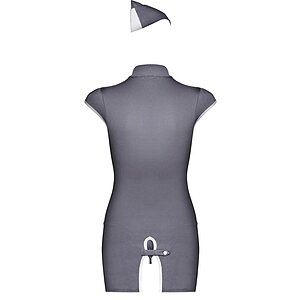 Costum Obsessive Stewardesă Gri S-M Thumb 3