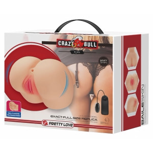 Crazy Bull Kylie - Masturbator Dublu cu Vibrații, Thumb 8