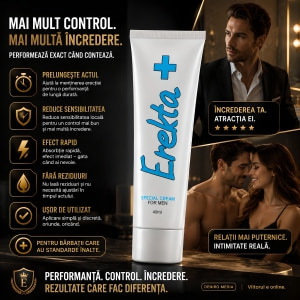 Cremă Ejaculare Precoce Erekta Plus 40ml Thumb 5