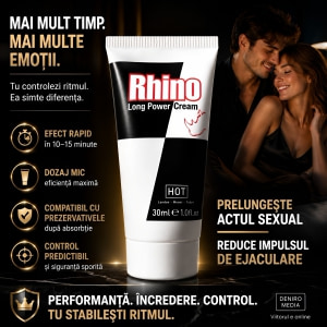 Cremă Ejaculare Precoce Rhino Long Power Cream 30ml Thumb 1