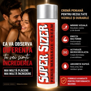 Cremă Mărirea Penisului Super Sizer 200ml Thumb 2