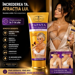 Cremă Papaya Pentru Mărire Ridicare și Fermitate Sâni Thumb 1