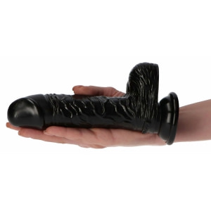 Dildo Italian Penis 18cm Negru Thumb 4