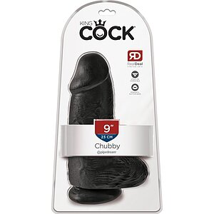 Dildo King Penis Chubby Negru Thumb 3