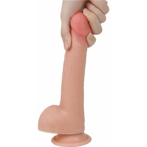 Dildo Realistic 20cm Dual-Layered Thumb 11