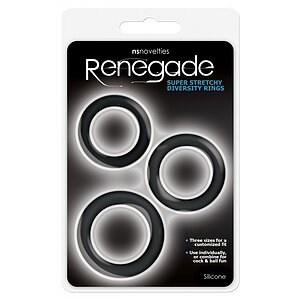 Diversity Rings Negru Thumb 1