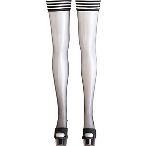 Dresuri Cottelli Collection Stay-Ups Negru M Thumb 3