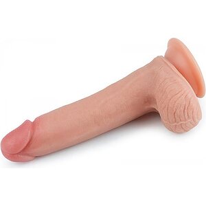 Dildo cu Ventuză Dual Layered Thumb 1