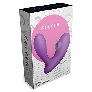 DuoVibe I Vibrator Air Punctul G Mov 9+9 Moduri, Reîncărcabil Thumb 7