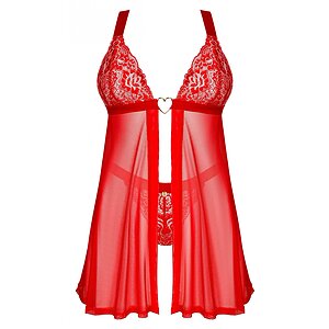 Babydoll Obsessive Elianes Roșu M-L Thumb 2