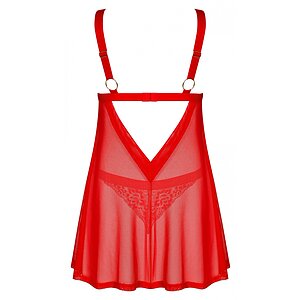 Babydoll Obsessive Elianes Roșu M-L Thumb 3