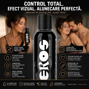 Eros Black Touch 150 ml — Gel Lubrifiant Negru Intens Thumb 4