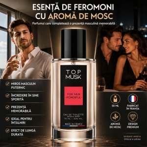 Pachet Afrodisiac Hot Sex Girl 20ml + Parfum Feromoni Top Musk 75ml Thumb 3