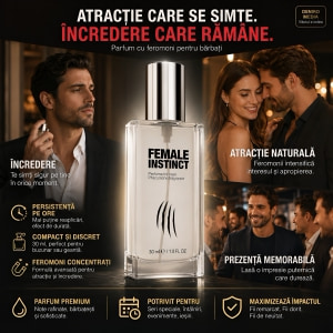 Female Instinct cu Feromoni Pentru Bărbați 30 ml Seducție Thumb 3