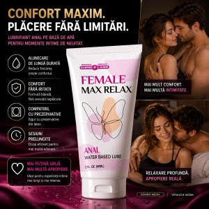Female Max Relax Water Based Anal Lubricant 60ml Thumb 1