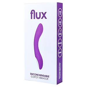 Vibrator Punctul G FLUX Silicone Bendable Mov Thumb 2