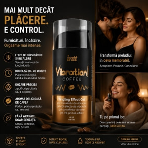Gel Stimulare Vibration Coffee 15ml Thumb 1