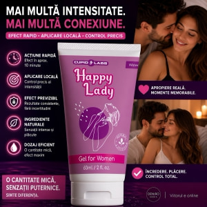 Gel Stimulator Pentru Femei Happy Lady 60ml Thumb 3