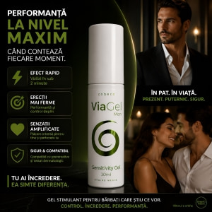 Gel Stimulator ViaGel Pentru Bărbați 30 ml Thumb 5
