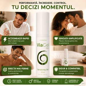 Gel Stimulator ViaGel Pentru Bărbați 30 ml Thumb 1