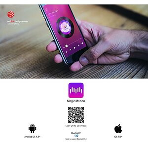 Vibrator Flamingo Magic Motion Roz Thumb 3