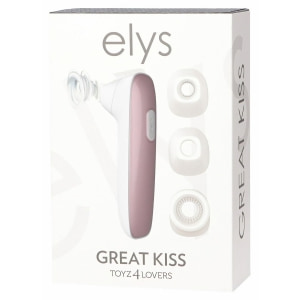 Great Kiss Stimulator Clitoral Reîncărcabil 10 Trepte Alb Thumb 7