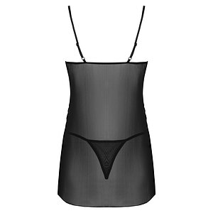 Halat Cu Chemise LivCo Livemia Negru S Thumb 7