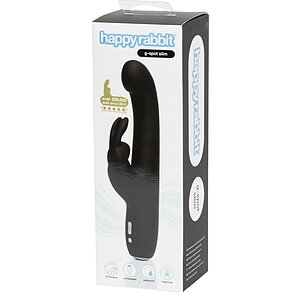 Happy Rabbit Punctul G Slim Negru Thumb 3