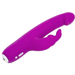 Vibrator Happy Rabbit Realistic Slim Mov Thumb 1