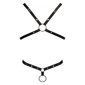 Harness Male Power Rip Off Negru S-L Thumb 3