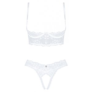 Set Obsessive Heavenlly Cupless Alb M-L Thumb 2