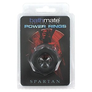 Inel Penis Bathmate Power Spartan Negru Thumb 2