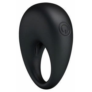 Inel Penis Cu Vibrații Pretty Love Trap Negru Thumb 7