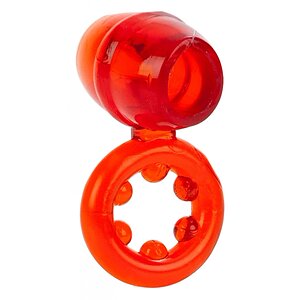Inel Penis Dual Support Magnum Roșu Thumb 2
