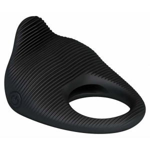 Inel Penis Pretty Love Thimble Negru Thumb 4