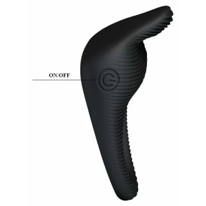 Inel Penis Pretty Love Thimble Negru Thumb 10