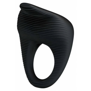 Inel Penis Pretty Love Thimble Negru Thumb 1