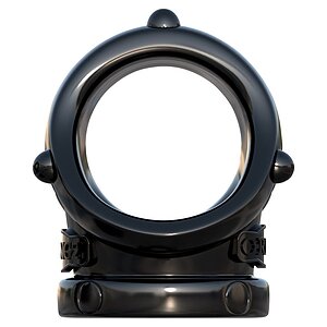 Inel Penis Pipe Tare Ca Piatră Negru Thumb 6