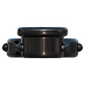 Inele Penis Ironman Negru Thumb 4