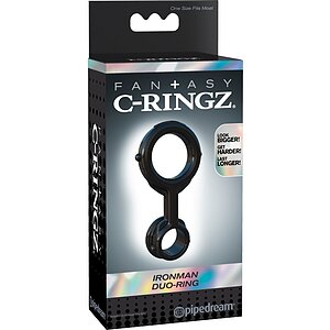 Inele Penis Ironman Negru Thumb 5