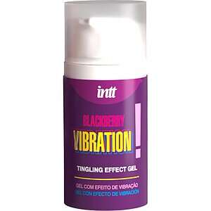 Intt Vibration Blackberry — Gel Intim Mure, Efect Pulsant Thumb 1