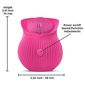 Stimulator Clitoris Inya The Bloom Roz Thumb 2