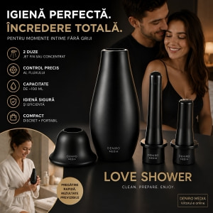 Irigator Intim Love Shower Negru Thumb 3