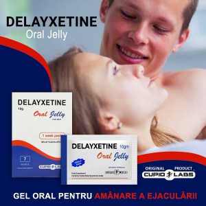 Jeleu Ejaculare Precoce Delayxetine 7 plicuri Thumb 1