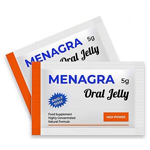 Jeleu Erecție Rapidă Menagra 2 pliculețe Thumb 1