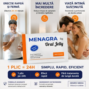 Jeleu Erecție Rapidă Menagra 2 pliculețe Thumb 4