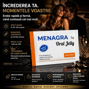 Jeleu Erecție Rapidă Menagra 2 pliculețe Thumb 2