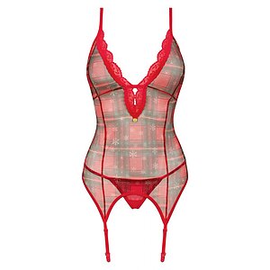 Corset Obsessive Jollymore Roșu XL-2XL Thumb 2