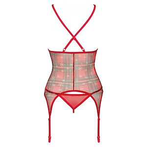 Corset Obsessive Jollymore Roșu XL-2XL Thumb 3
